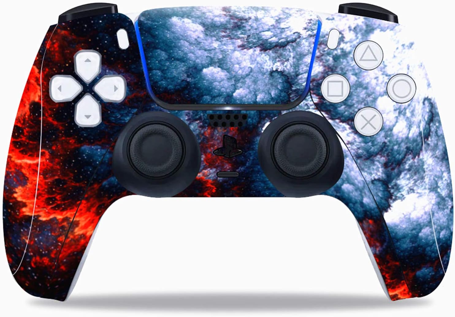 Skin for Ps5 Controller, 3pcs Whole Body Vinyl Decal Cover Sticker for PlayStation 5 Controller (PS5 Controller #2) - Image 2
