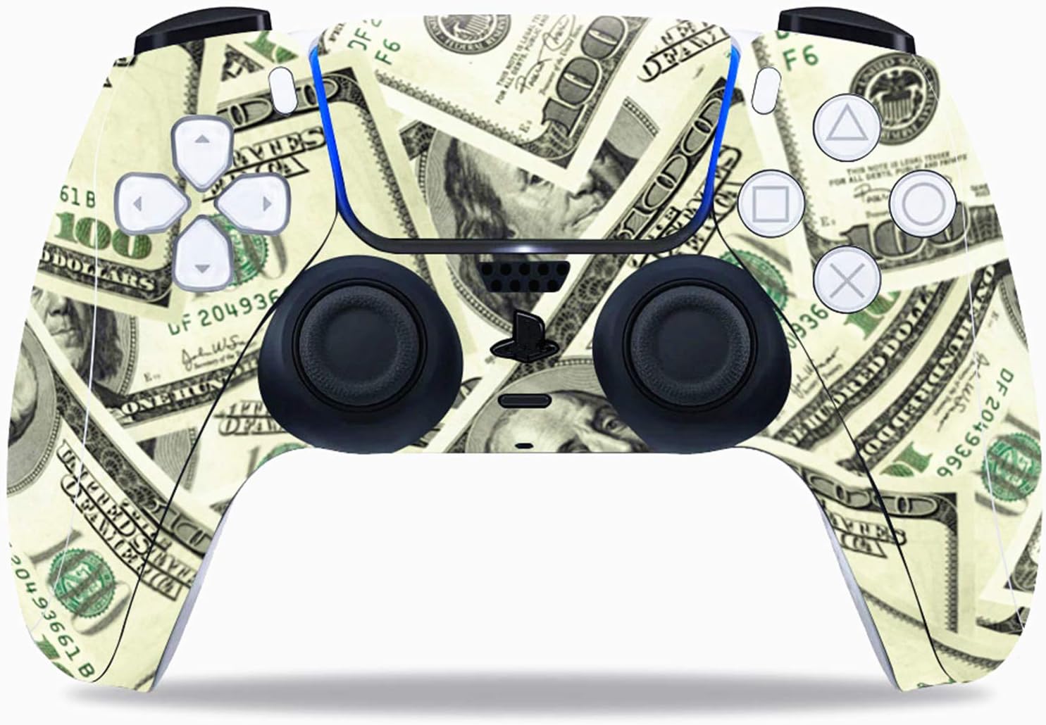 Skin for Ps5 Controller, 3pcs Whole Body Vinyl Decal Cover Sticker for PlayStation 5 Controller (PS5 Controller #2) - Image 3